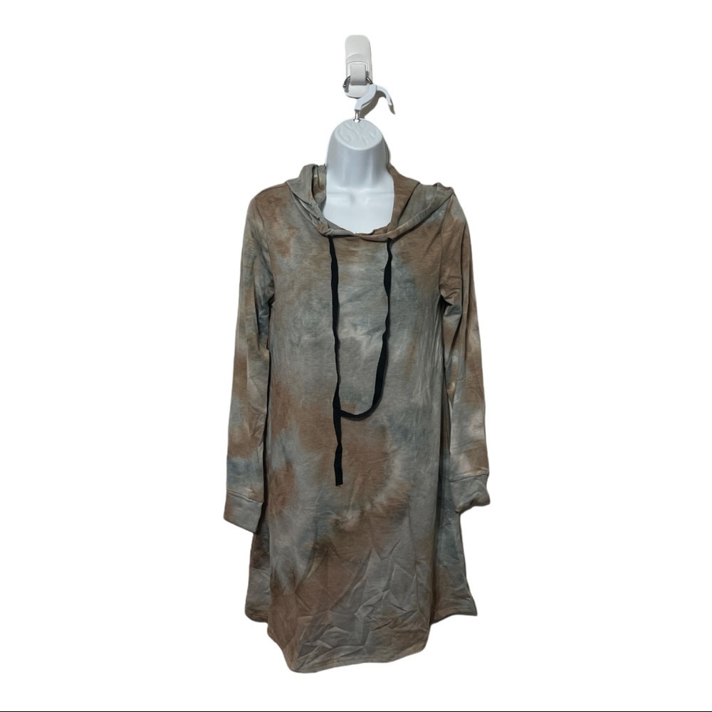 TIE-DYE Hoodie Dress Size M